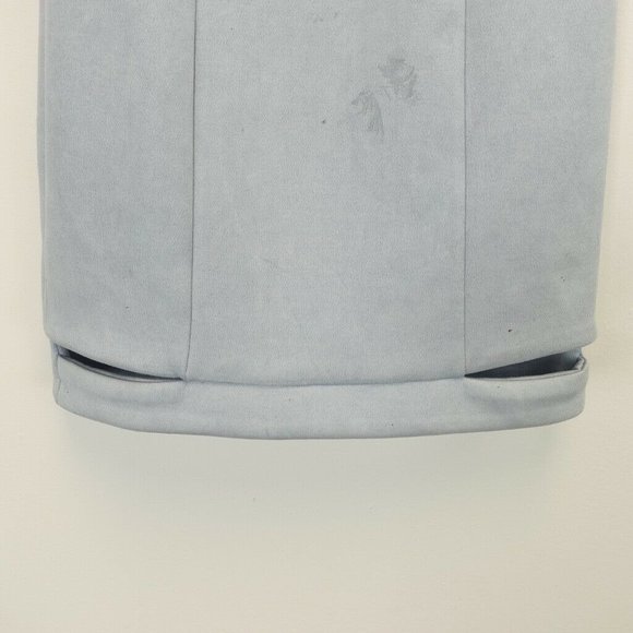 B x RUNAWAY Dress Baby Blue Bodycon Mini XS Sleeveless Stretch Sweetheart Fitted - Picture 6 of 12